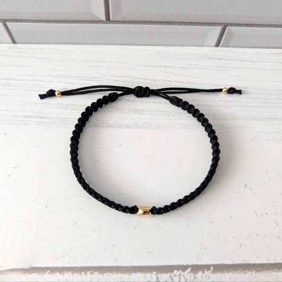 14kt gold Evil Eye bracelet - Picture 6 of 6